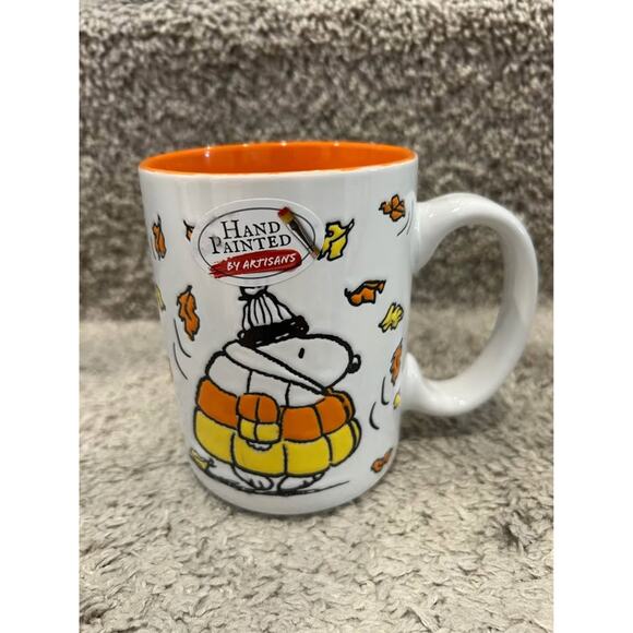Peanuts | Dining | Brand New Peanuts Snoopy Candy Corn Puffer Coat Mug ...